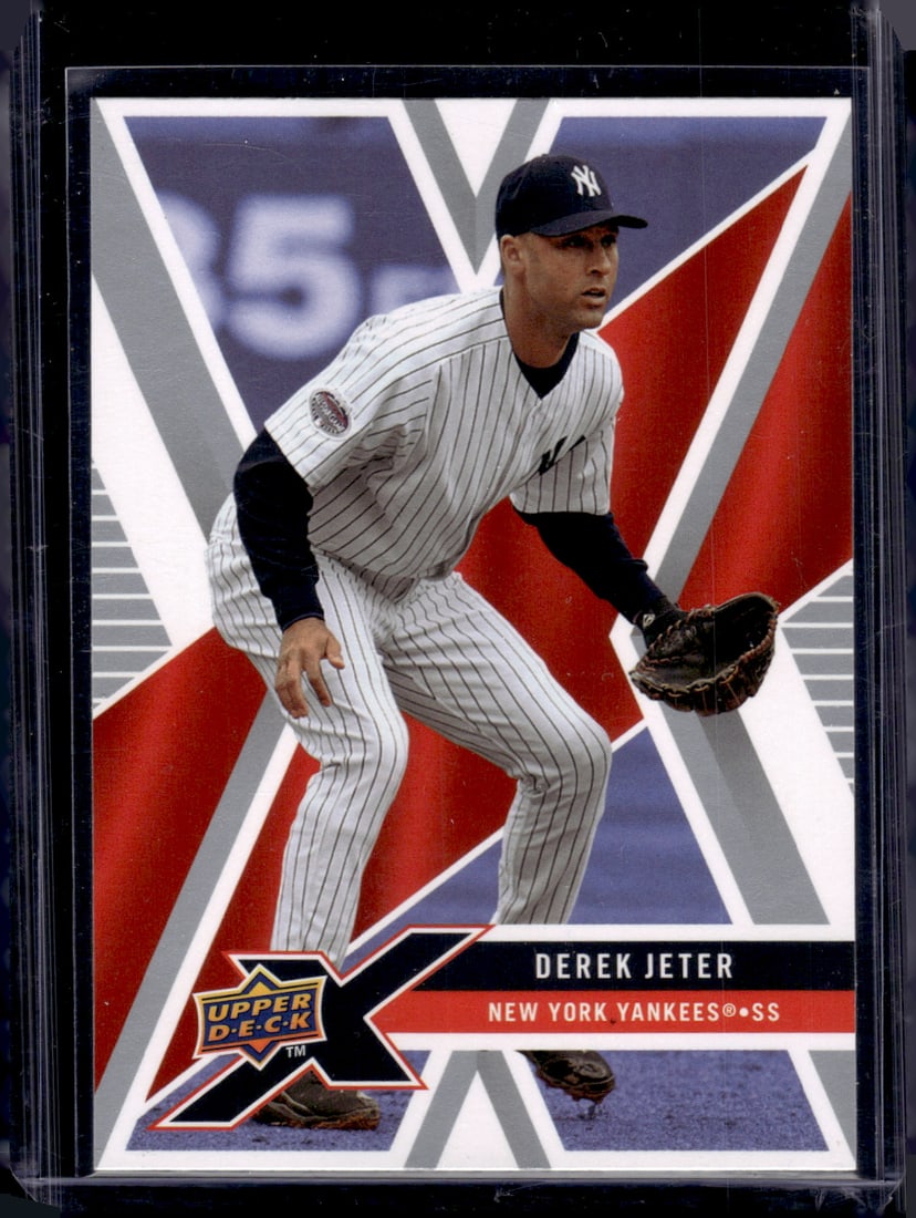Derek Jeter 2008 Upper Deck X #70 New York Yankees (1 of 2)