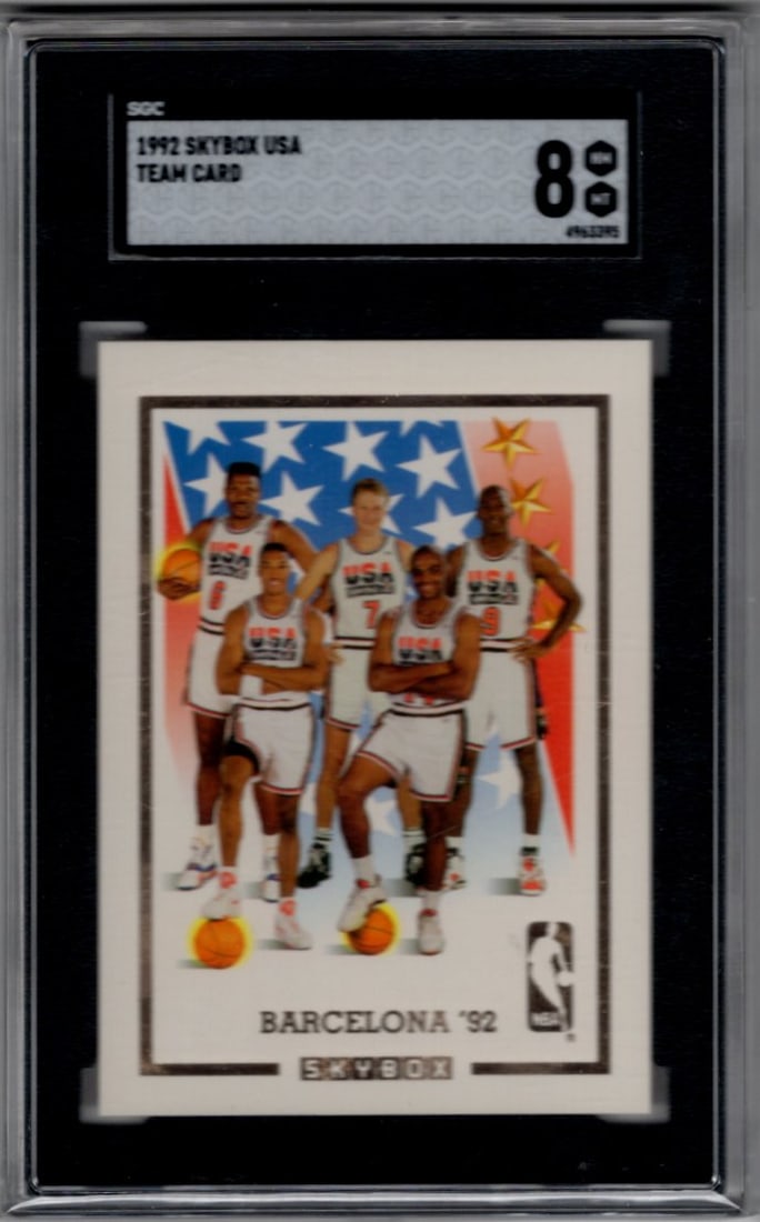 USA Basketball Dream Team Barcelona '92 Michael Jordan 1992 Skybox SGC 8 (1 of 2)