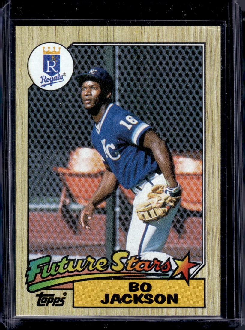 Bo Jackson Future Stars 1987 Topps #170 Kansas City Royals (1 of 2)