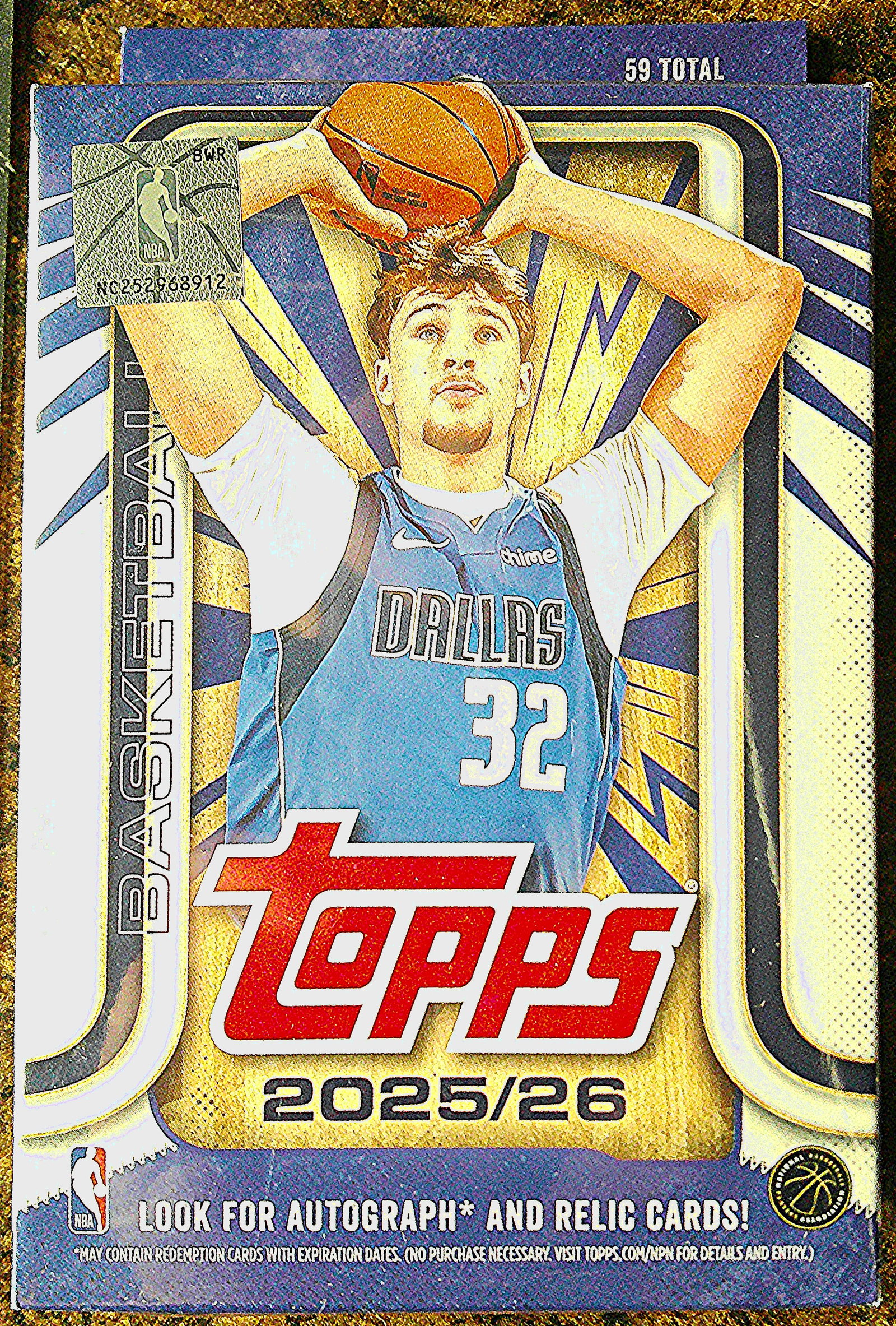2025-26 Topps Basketball Card HANGER BOX (1 of 1)