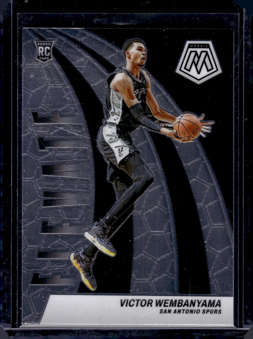 Victor Wembanyama Rookie Card Elevate 2023-24 Mosaic #18 San Antonio Spurs (1 of 2)