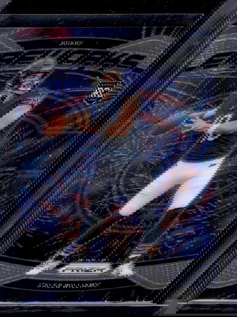 Caleb Williams Rookie Card Fireworks 2024 Prizm #25 Chicago Bears: Panini Select, Prizm, Mosaic, Contenders, Zenith, Phoenix, Illusions, Absolute, Rookie NFL Sports Trading Cards, SP, SSP, Cards, Football Cards for Sale Near Me, Superbowl & Hall of Fame Player Cards,