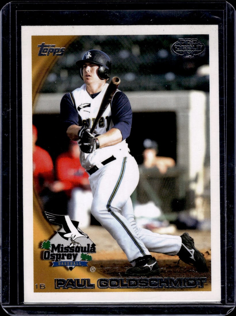 Paul Goldschmidt Pro Debut 2010 Topps #245: Topps Baseball MLB Trading & Sports Cards, Sports Cards for Sale Near Me, World Series & Hall of Fame Players Memorabilia, Refractors, X-Fractors, Numbered, SP, SSP, Valuable Auction Memorabilia Lots 