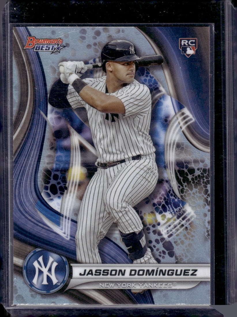 Jasson Dominguez Rookie Card Refractor 2024 Bowman's Best #44 New York Yankees (1 of 2)
