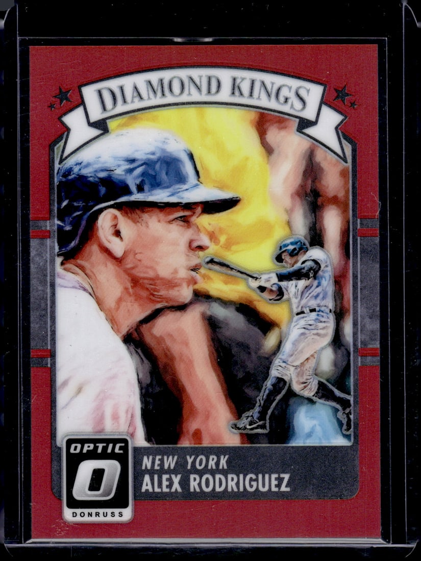 Alex Rodriguez Diamond Kings Red Prizm /99 2016 Donruss Optic #19 New York Yankees (1 of 2)