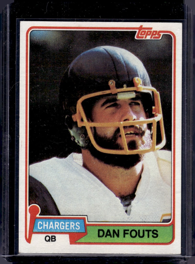 Dan Fouts 1981 Topps #265 Chargers (1 of 2)