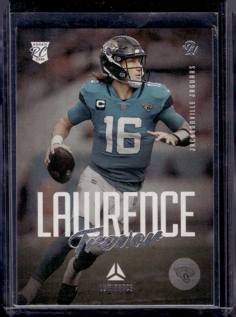 Trevor Lawrence Rookie Card 2021 Chronicles Luminance #201 Jaguars (1 of 2)