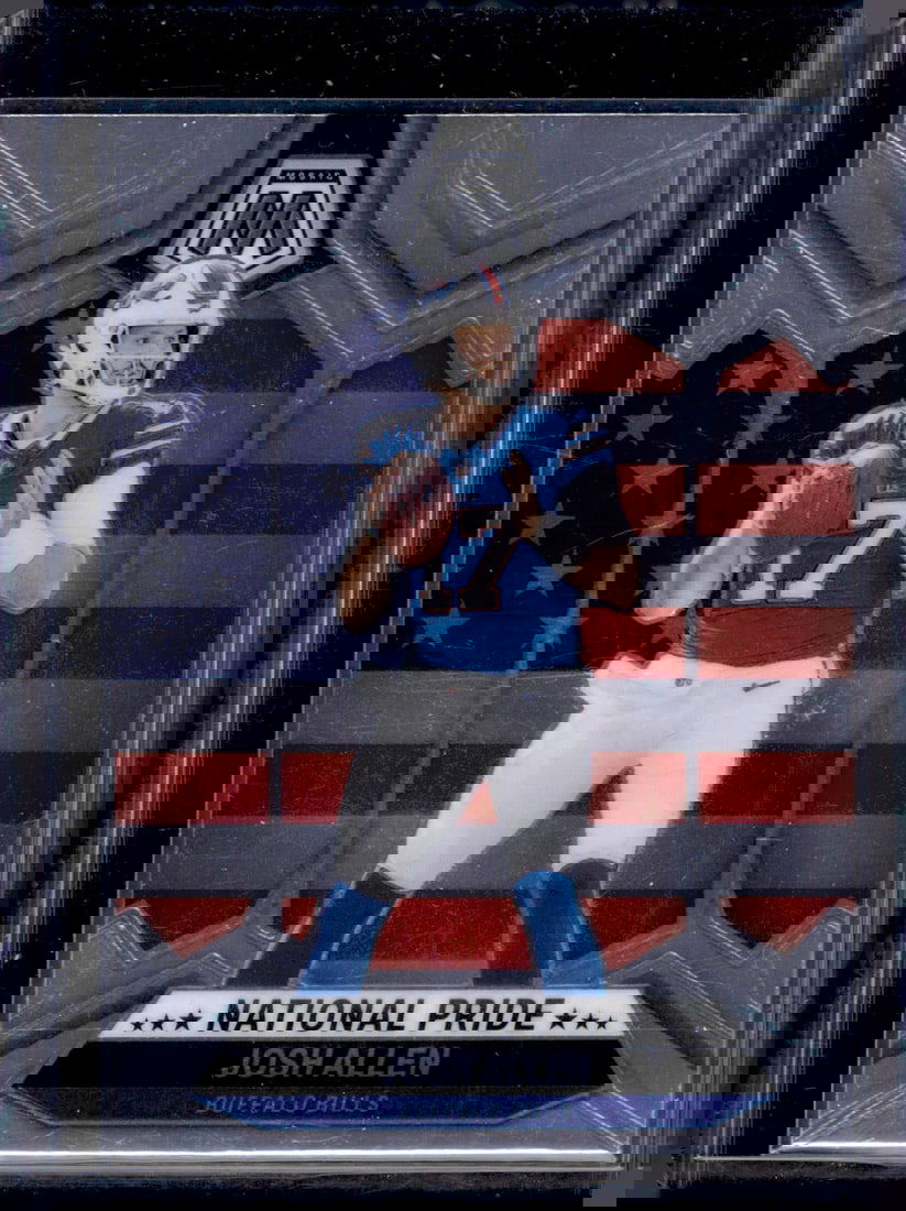 Josh Allen National Pride 2024 Mosaic #254 Buffalo Bills (1 of 2)