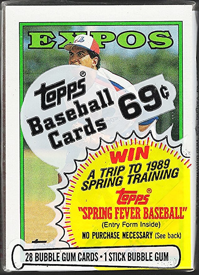 1988 Topps Series 1 Vintage Baseball Card CELLO RETAIL BOX PACK Sports Cards: Topps Vintage Rookie Basseball MLB Trading & Sports Cards, Rookie Cards in this Set are Tom Glavine, & Jim Abbott, Old Baseball and Sports Cards For Sale Near Me, World Series Players, Hall of Fame St