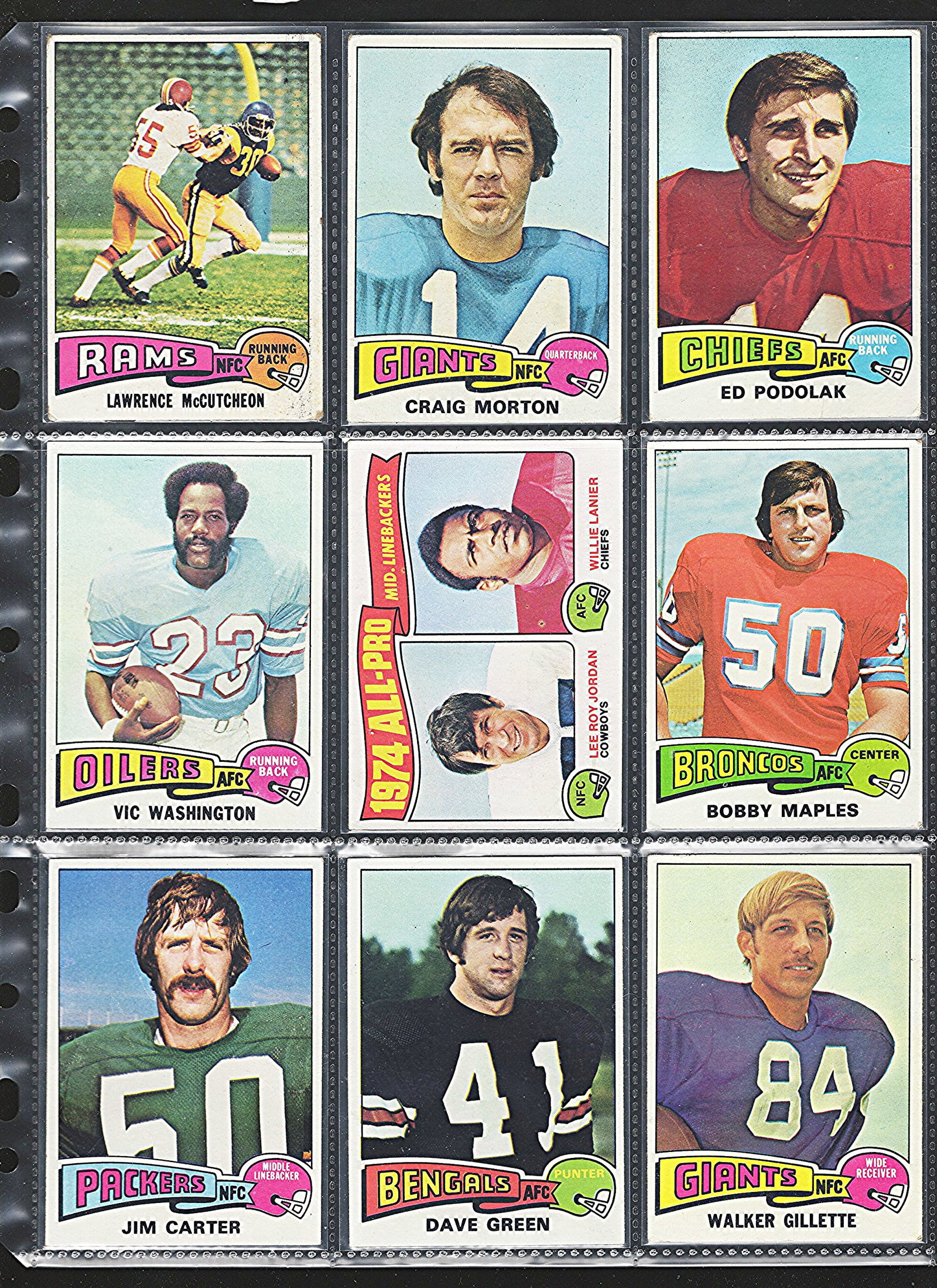 9 - 1975 Topps Vintage Football Cards: Conditions vary, Enlarge Pictures to see: Topps Football NFL Trading Sports Cards, Sports Cards for Sale Near Me, Super Bowl & Hall of Fame Player Cards, Resurgence, Composite, SP, SSP, Valuable Auction Memorabilia Lots For Sale On Line