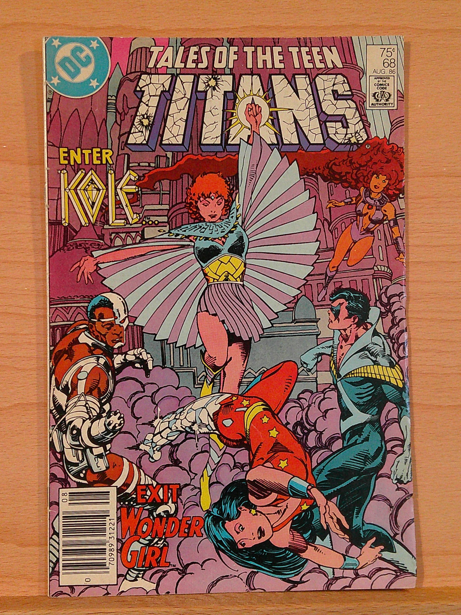 Tales of the Teen Titans Vintage Dc Comic Book: 1986 #68 August (1 of 4)