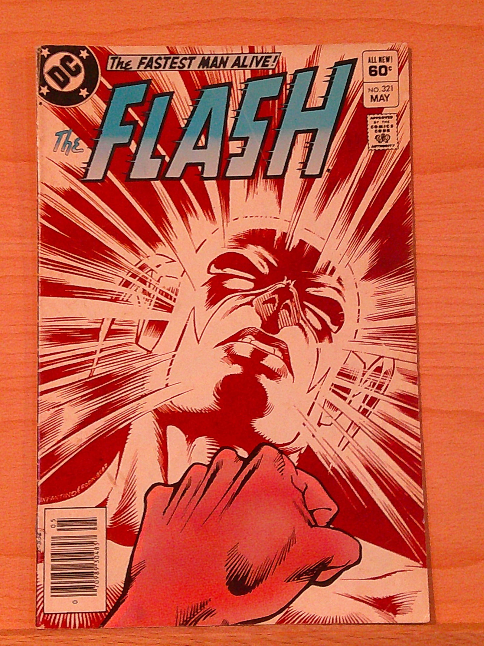 The Flash Vintage DC Comic Book: 1983 #321 May (1 of 3)