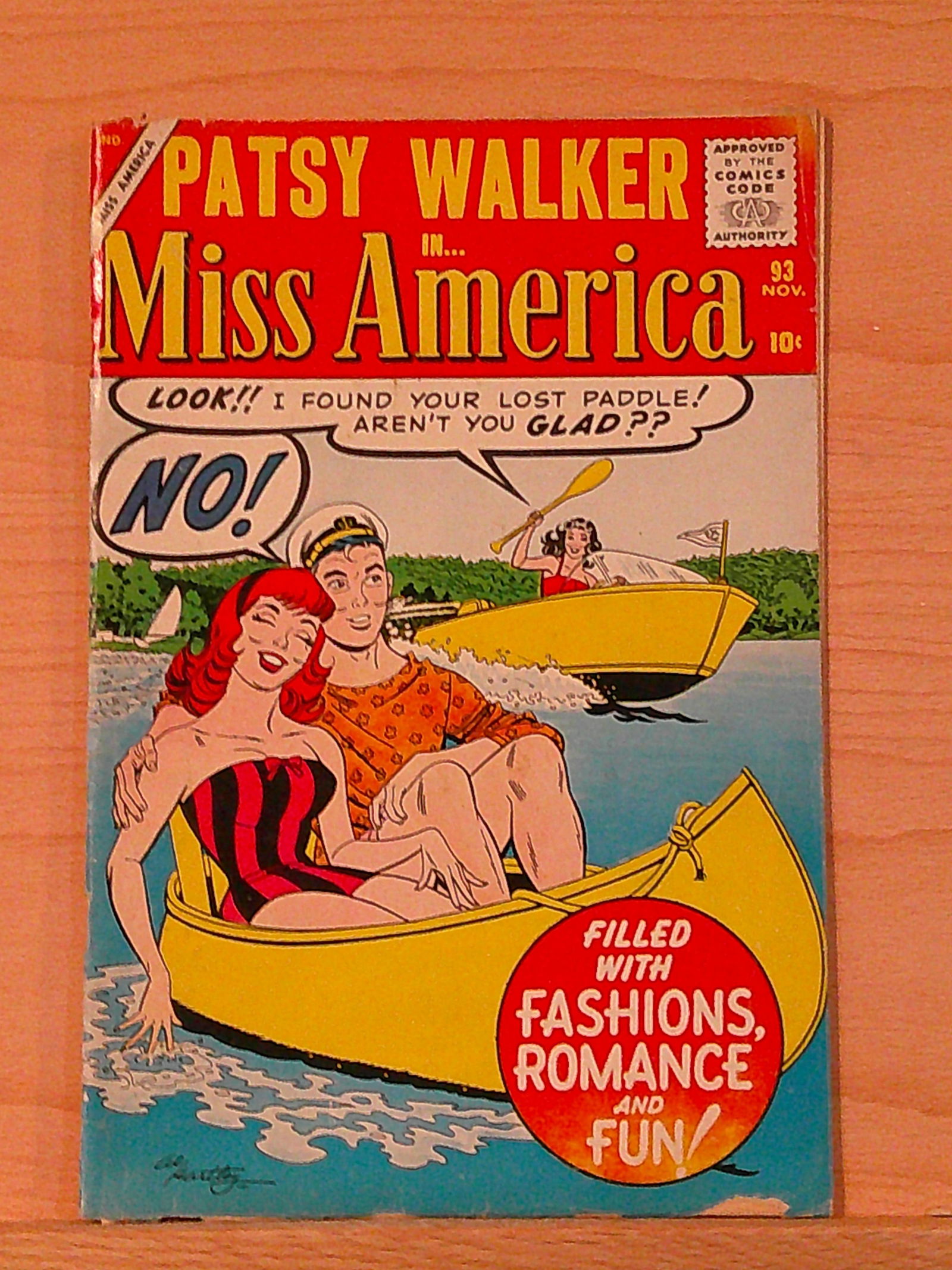 Patsy Walker in Miss America Vintage Marvel Comic Book: 1958 #1 (1 of 4)