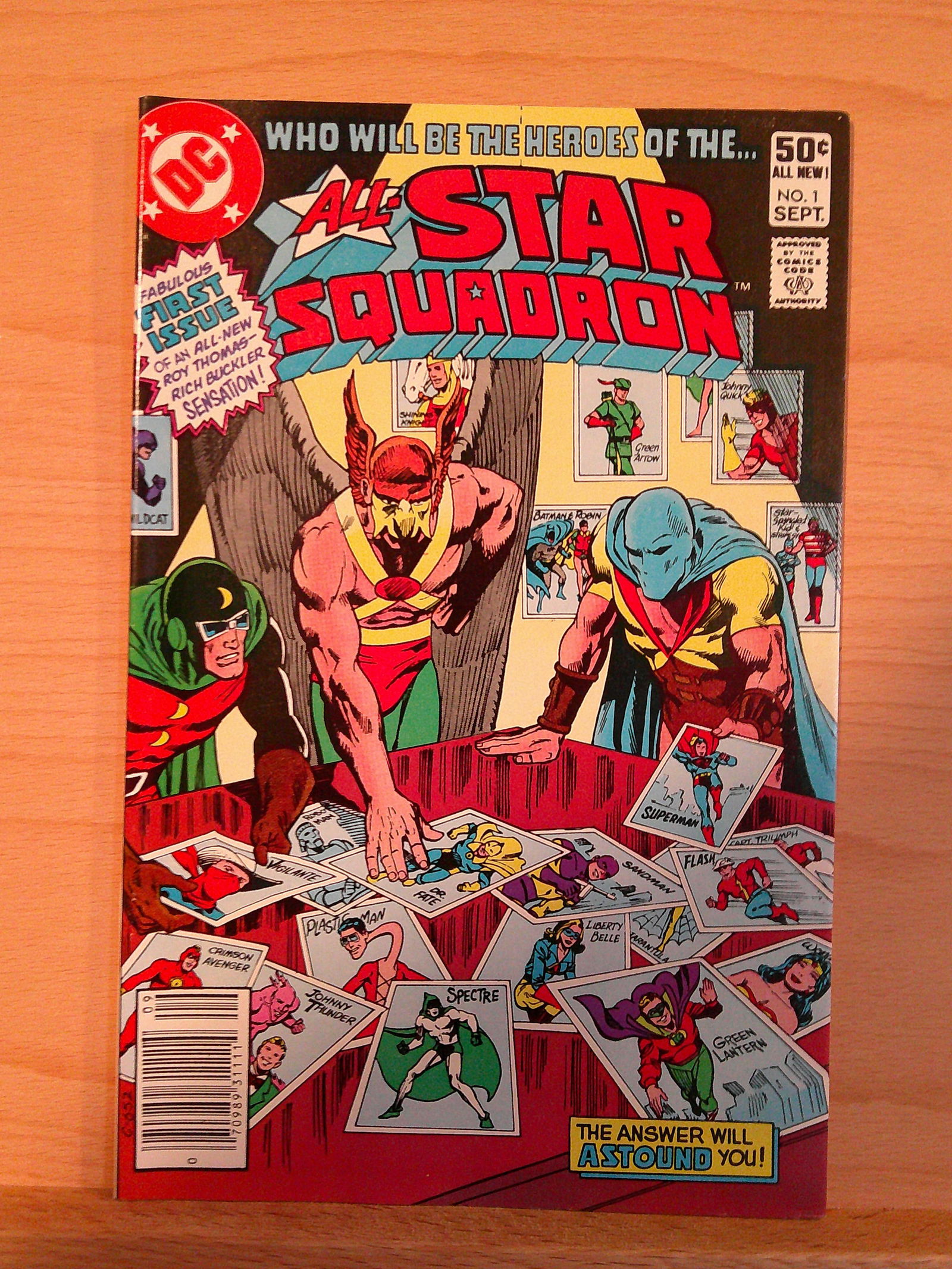 All-Star Squadron Vintage DC Comic Book: 1981 September 1981 (1 of 4)