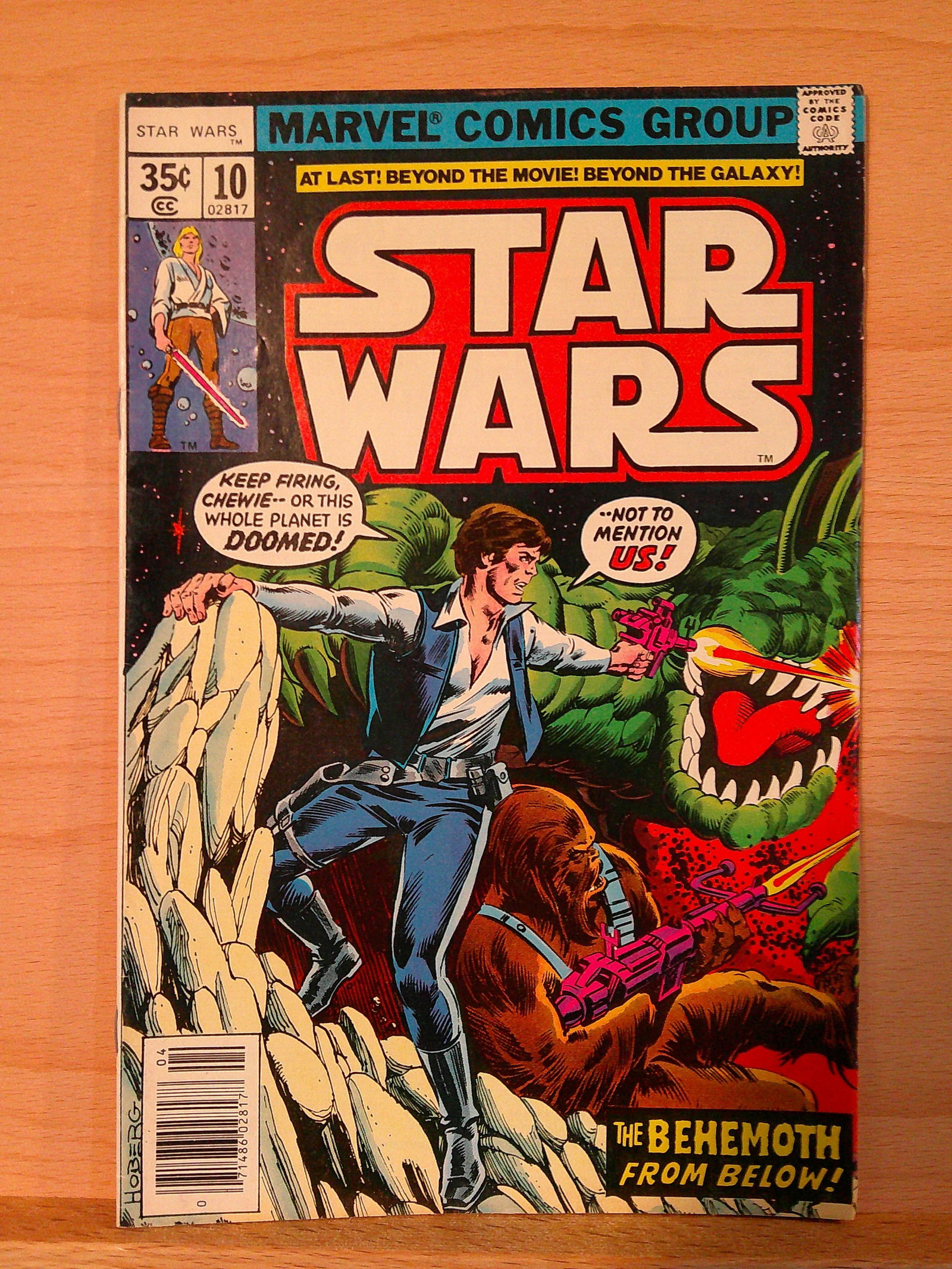 Star Wars Vintage Marvel Comic Book: 1978 #10 April (1 of 4)