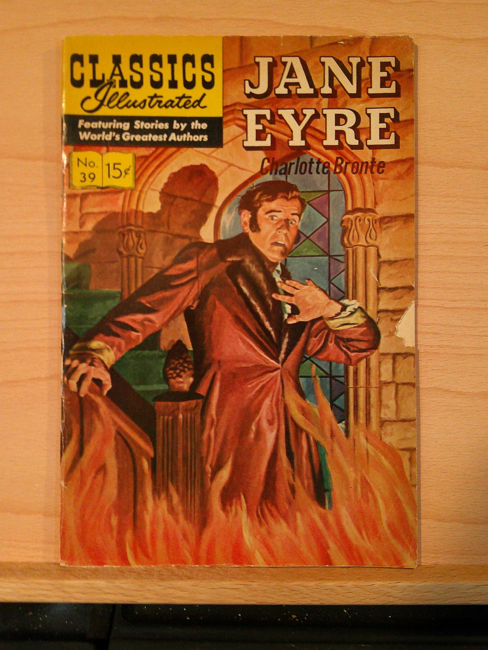 Jayne Eyre Vintage Classics Illustrated Comic Book #39 (1 of 4)