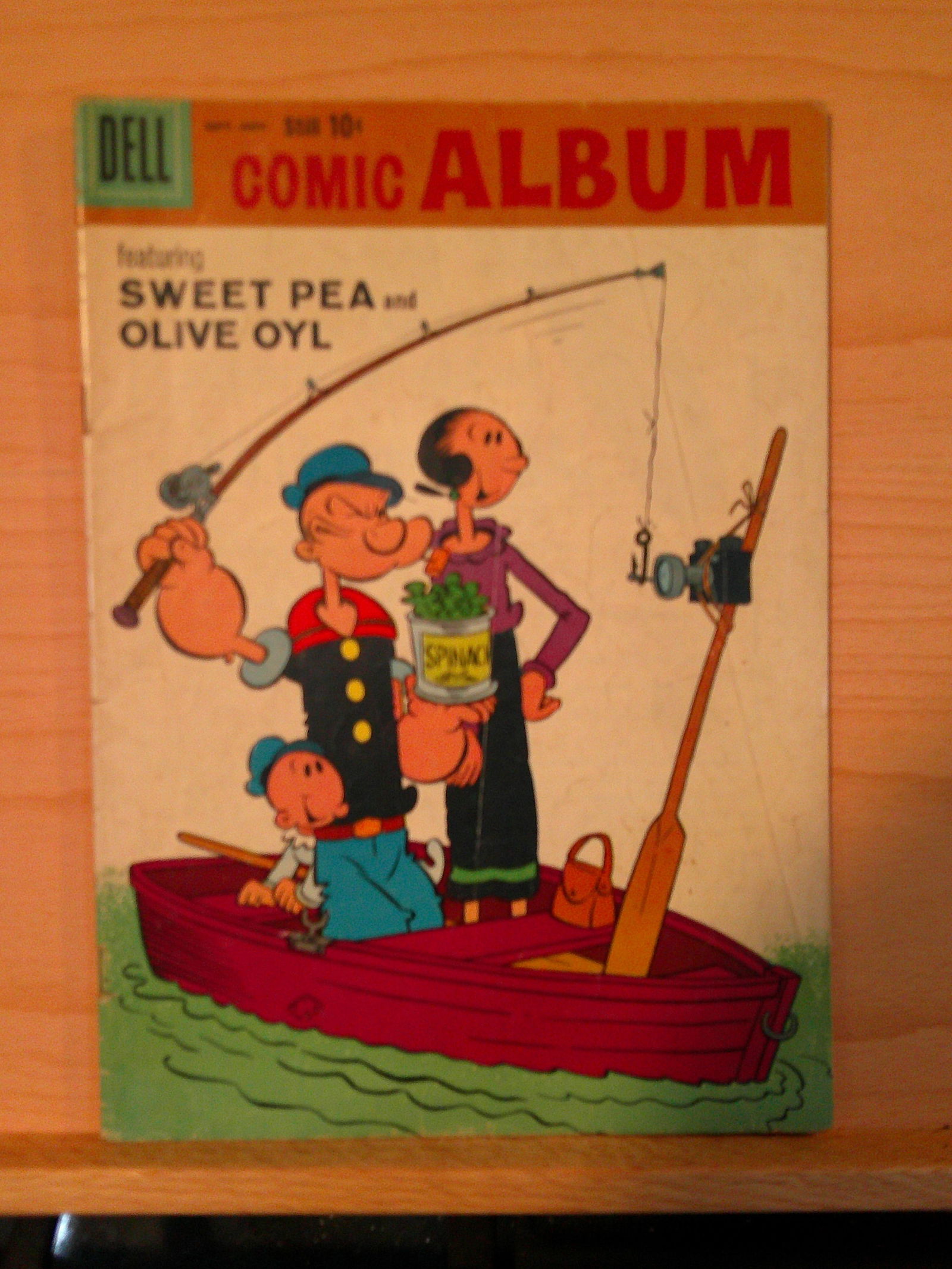 Dell Comic Album Featuring Sweet Pea & Olive Oyl Comic Book: 1960 #11 (1 of 4)