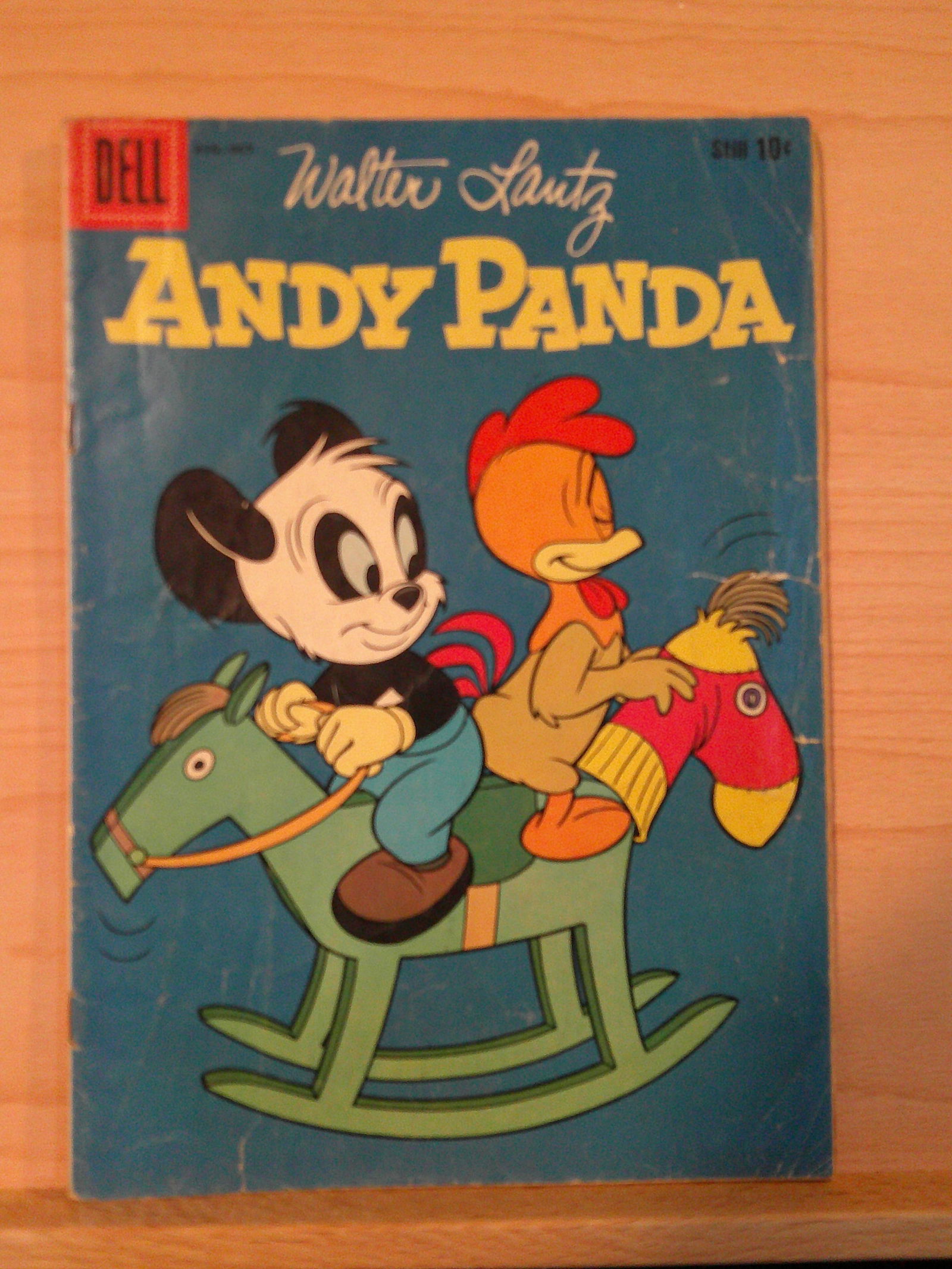 Andy Panda Vintage Dell Comic Book 1959 August - October #47 (1 of 4)