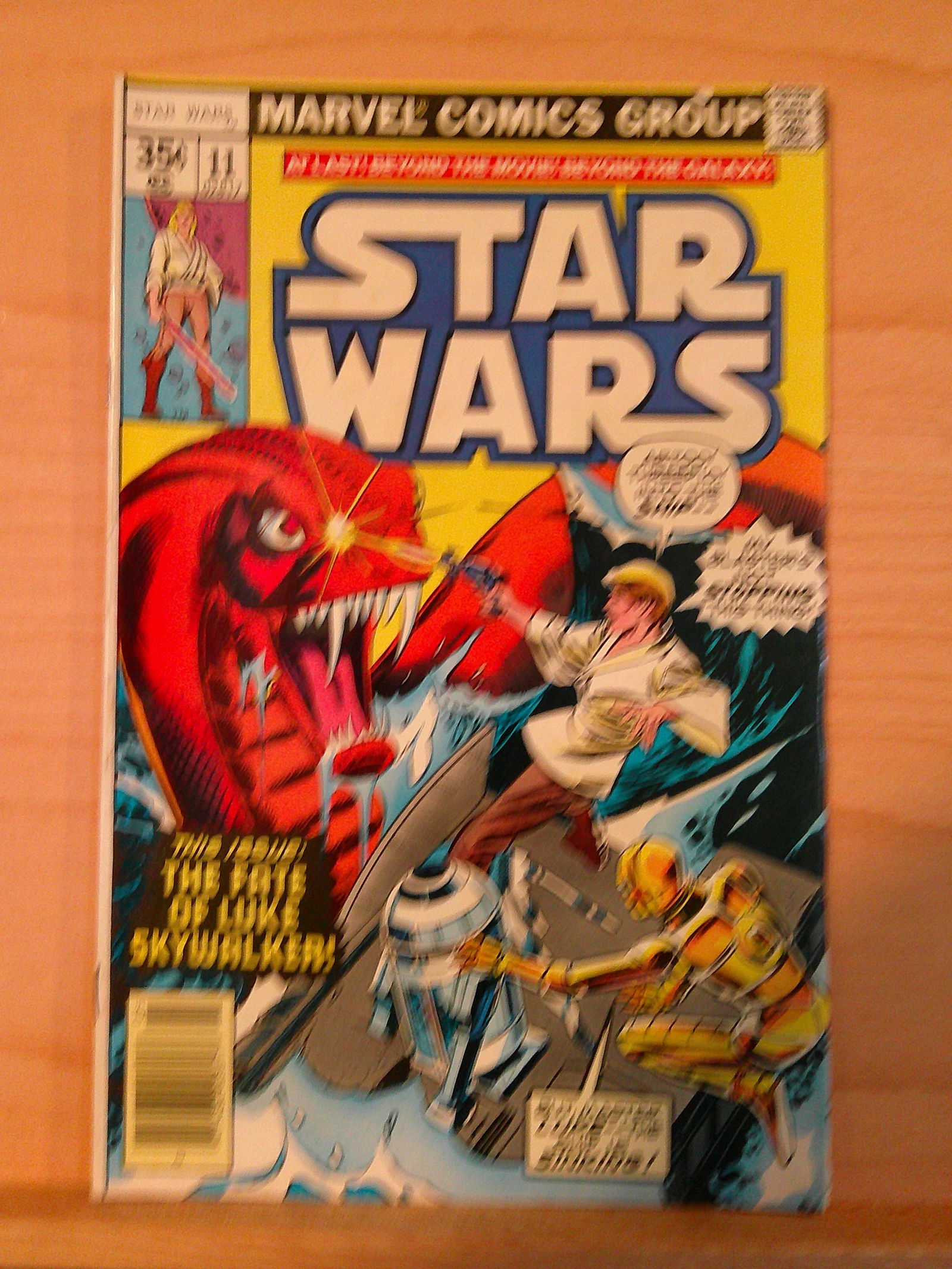 Star Wars Vintage Marvel Comic Book: 1978 #11 May (1 of 4)
