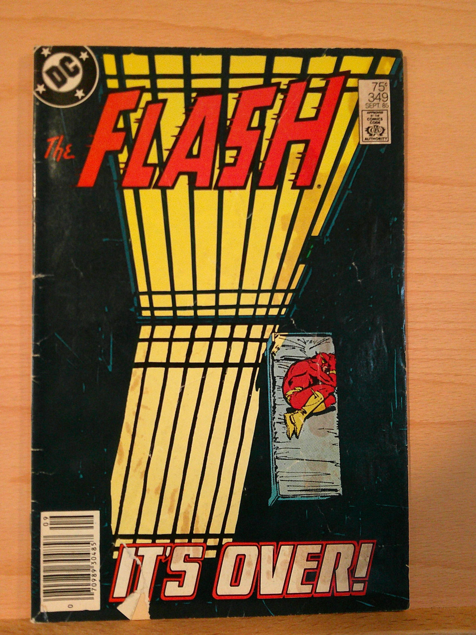 The Flash Vintage DC Comic Book: 1985 September #349 (1 of 4)