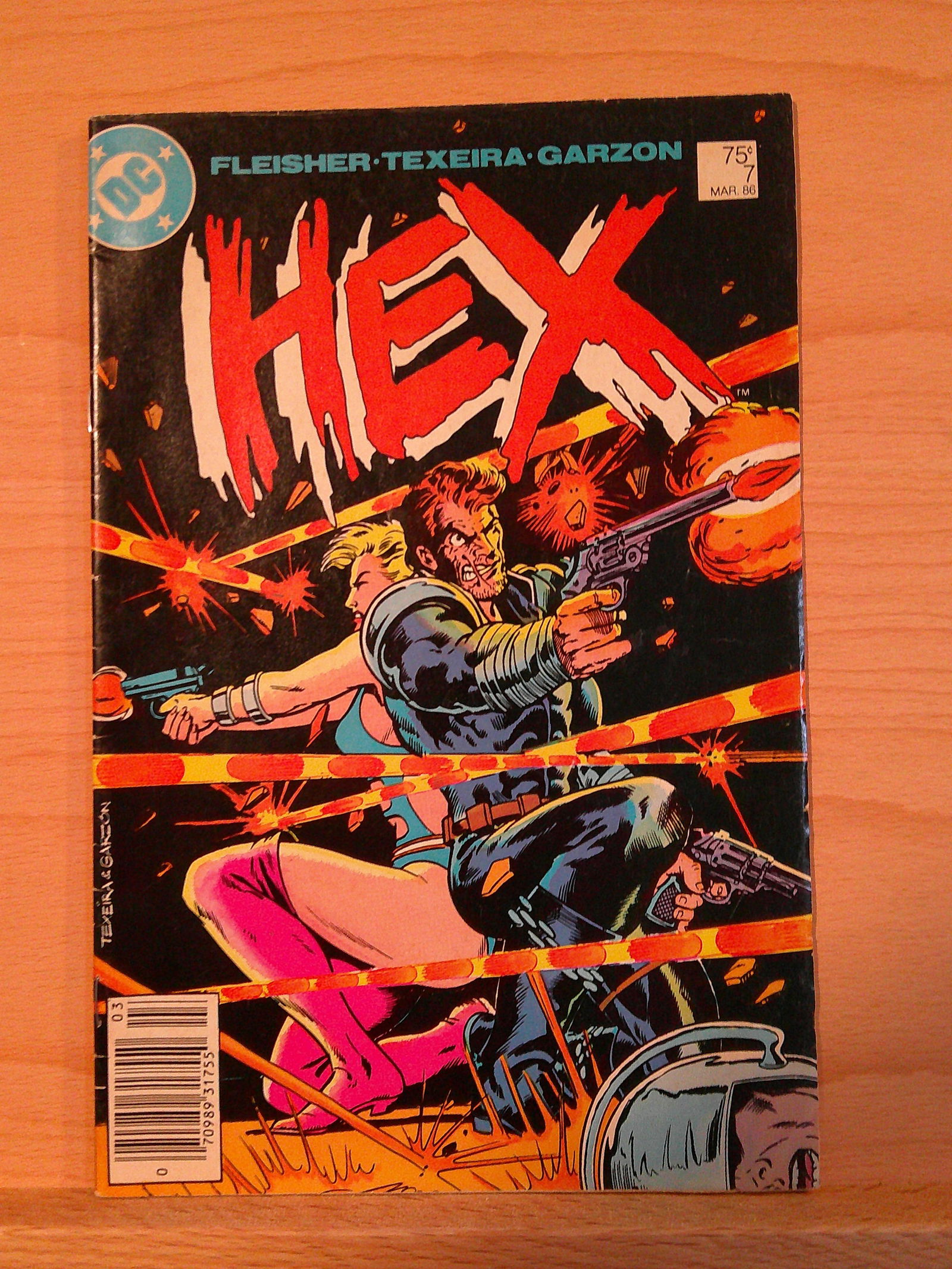 Hex Vintage DC Comic Book 1986 March #7 (1 of 4)