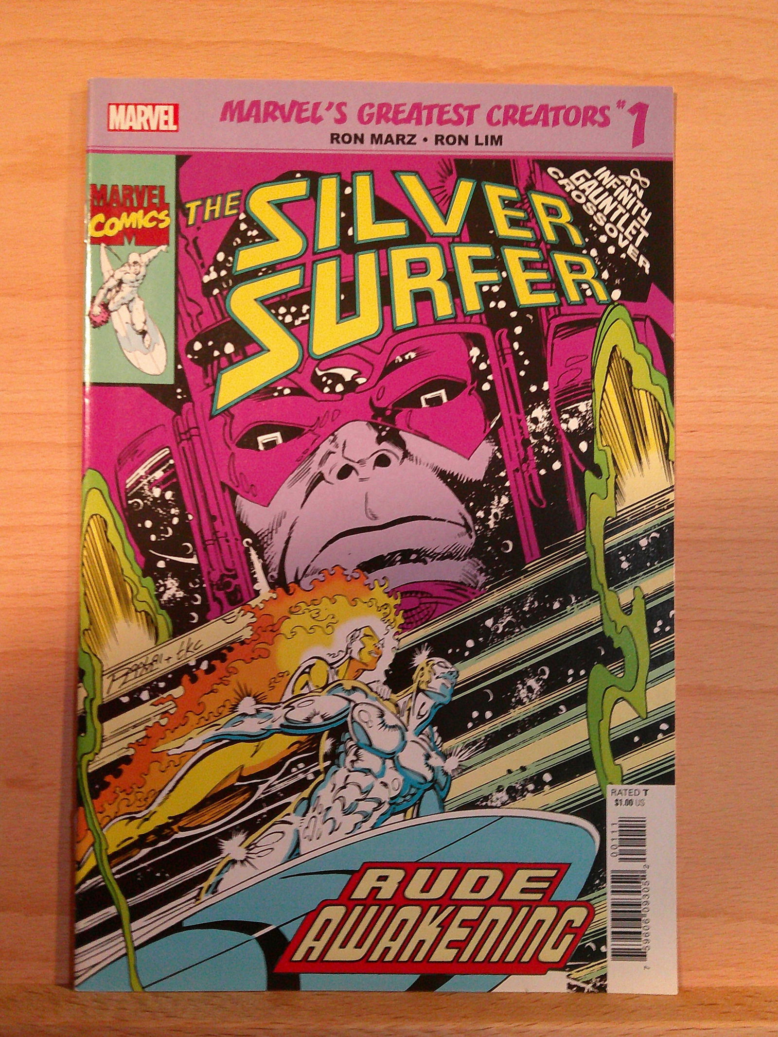 The Silver Surfer Marvel Comic Book: 2019 #1 (1 of 4)