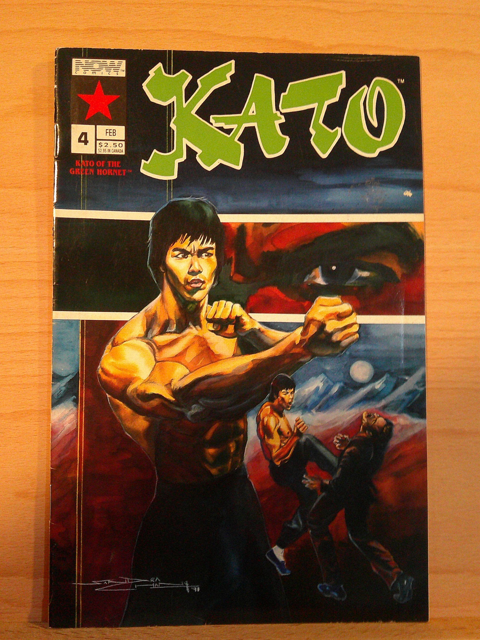 Kato Vintage NOW Comic Book: February 1992 #4: All Comic Books come Bagged, Boarded, and Sleeved in a Hard PVC Top Loader, Shipping is a little more than baseball cards due to the cost of supplies, Super Heroes Collectibles, Auction Magazine Lots 