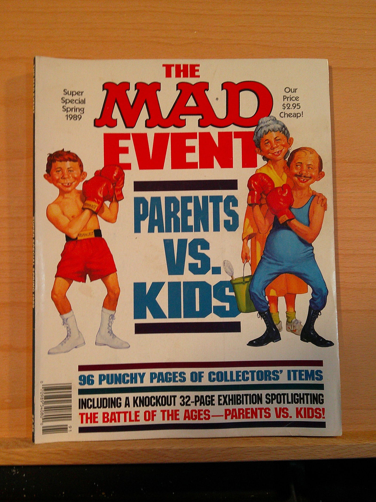 Vintage Mad Magazine Super Spring Special 1989 Parents vs Kids (1 of 4)