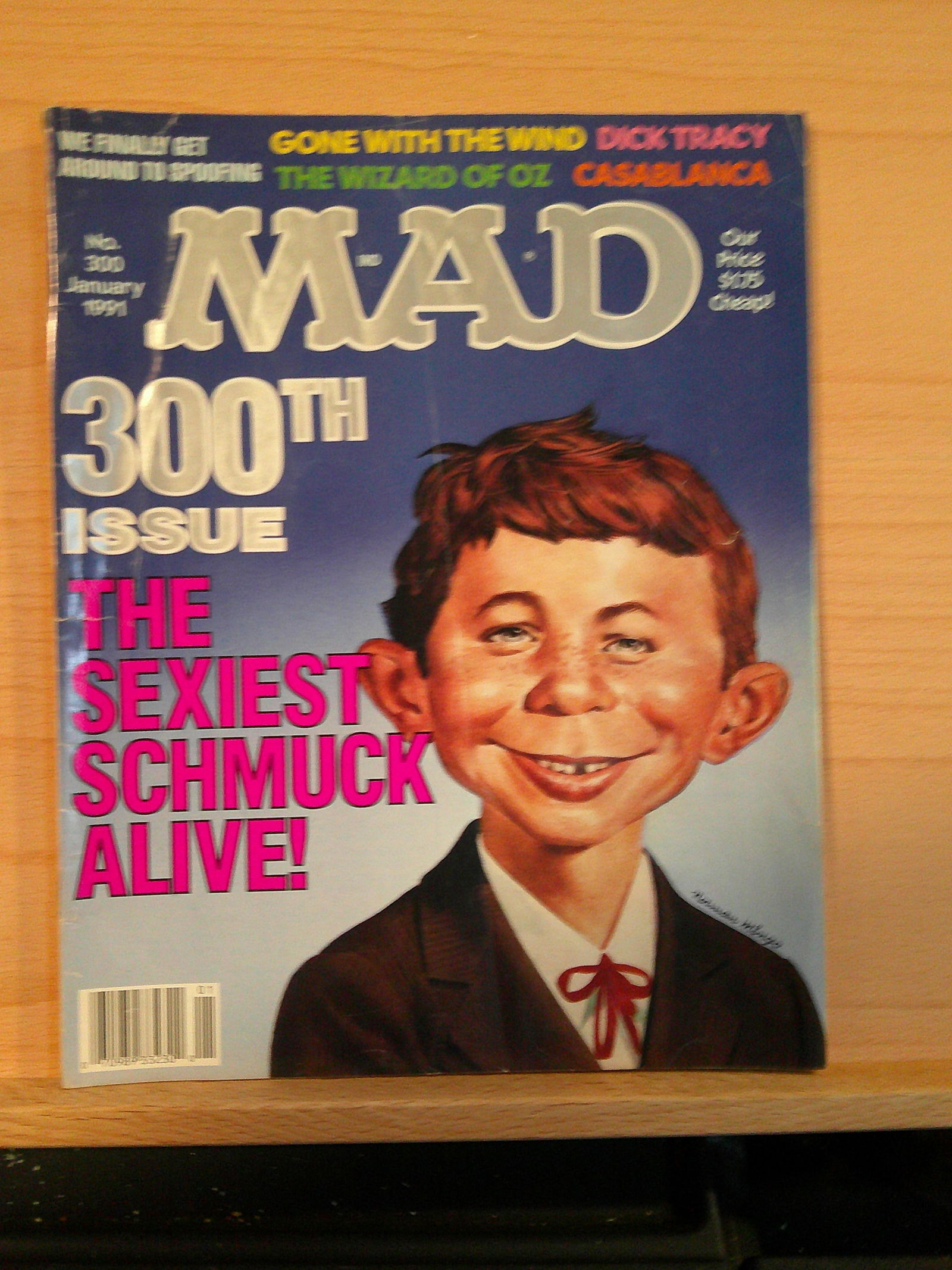 Vintage Mad Magazine 1991 #300 300th Issue! (1 of 5)