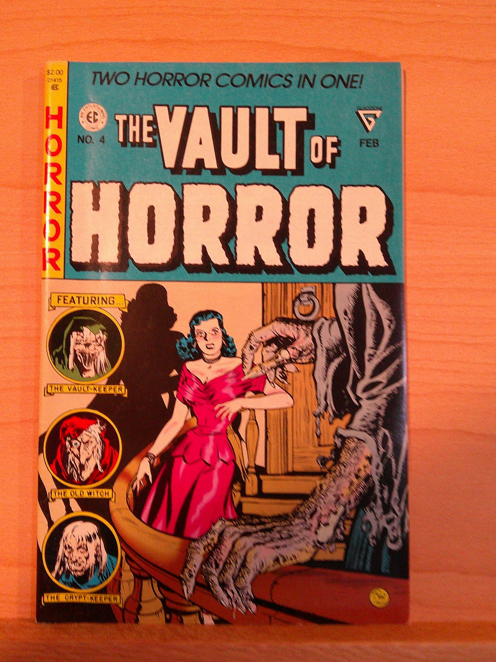 The Vault of Horror Vintage Entertaining Comics EC Comic Book: 1991 February #4 (1 of 4)