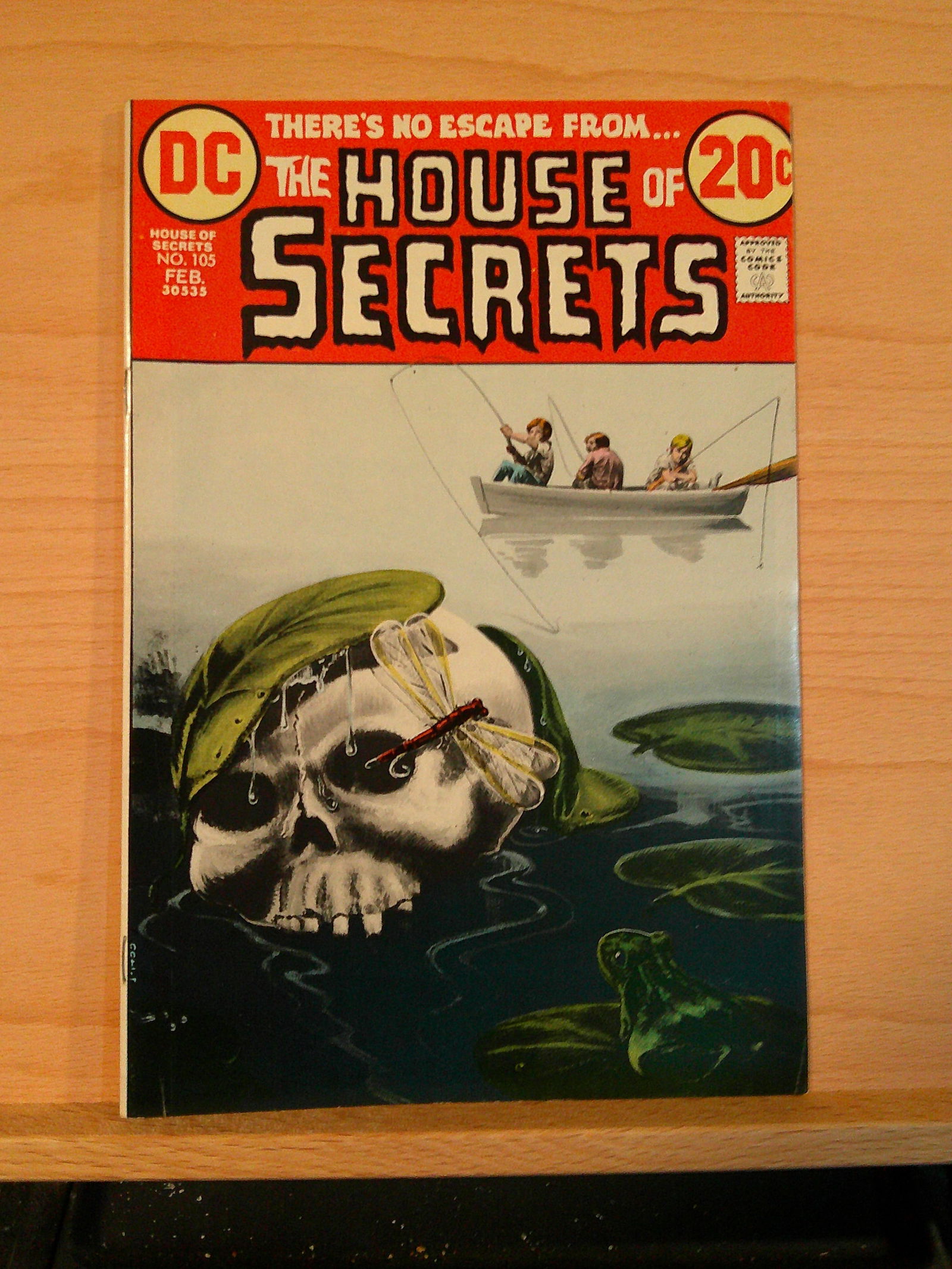 The House of Secrets Vintage DC Comic Book: 1973 February #105 (1 of 4)