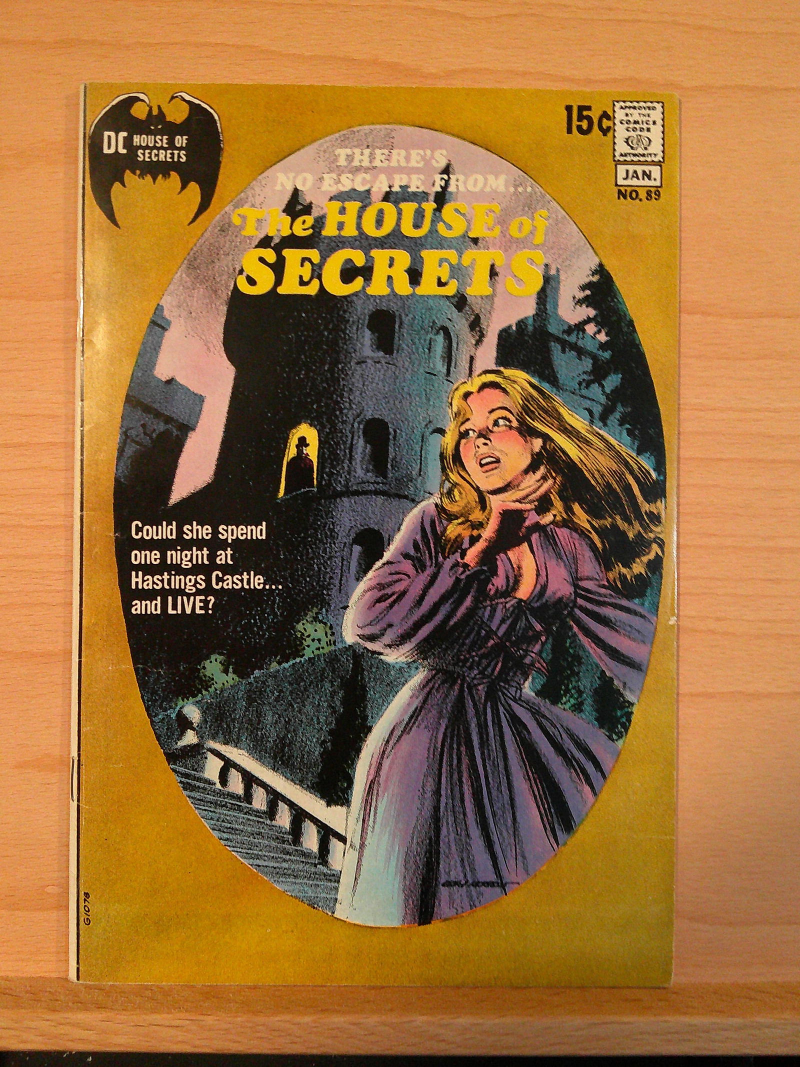 The House of Secrets Vintage Silver Age Comic Book: 1970 January #89 (1 of 4)