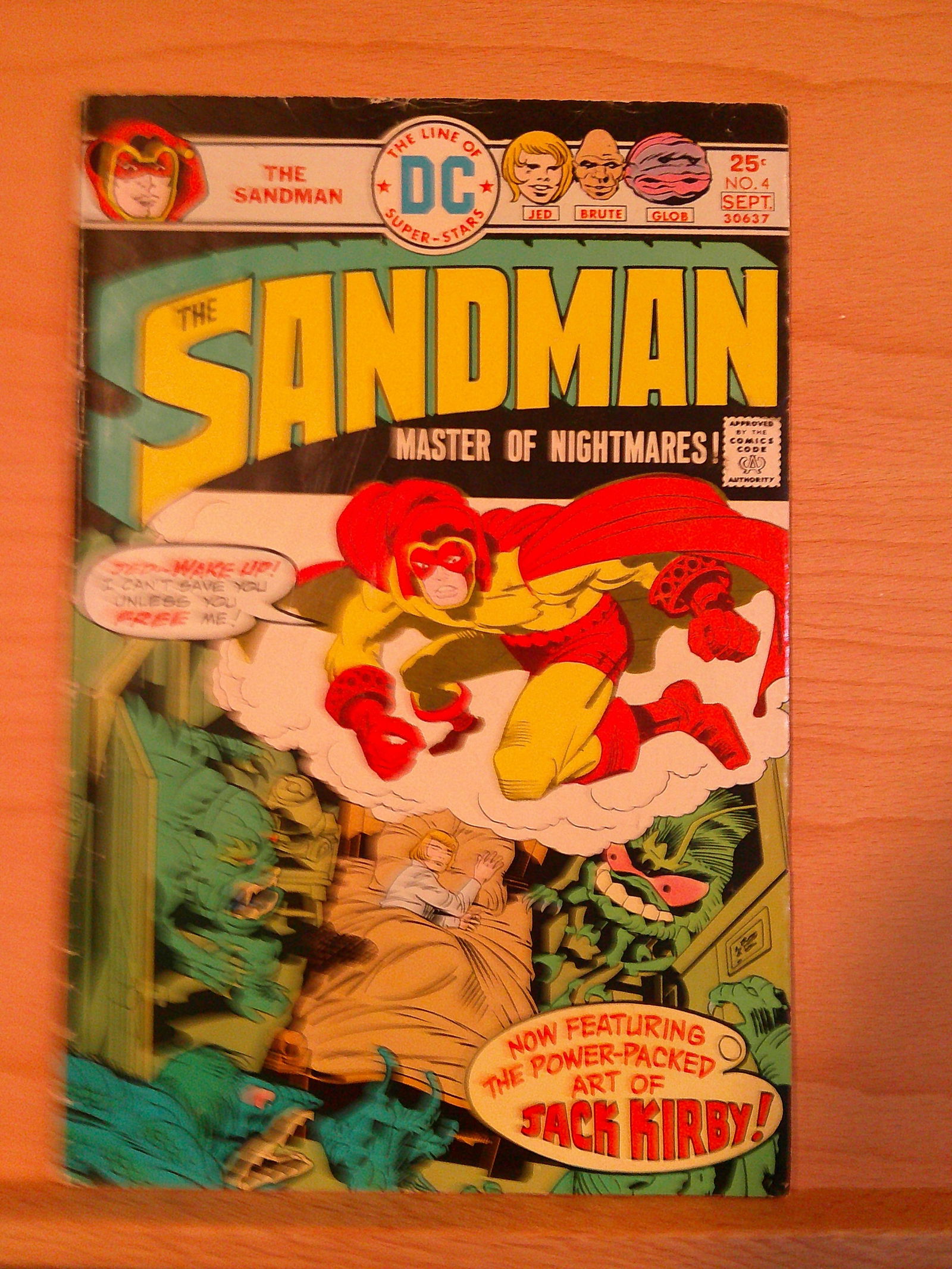 The Sandman Vintage DC Comic Book: 1975 September #4 (1 of 4)