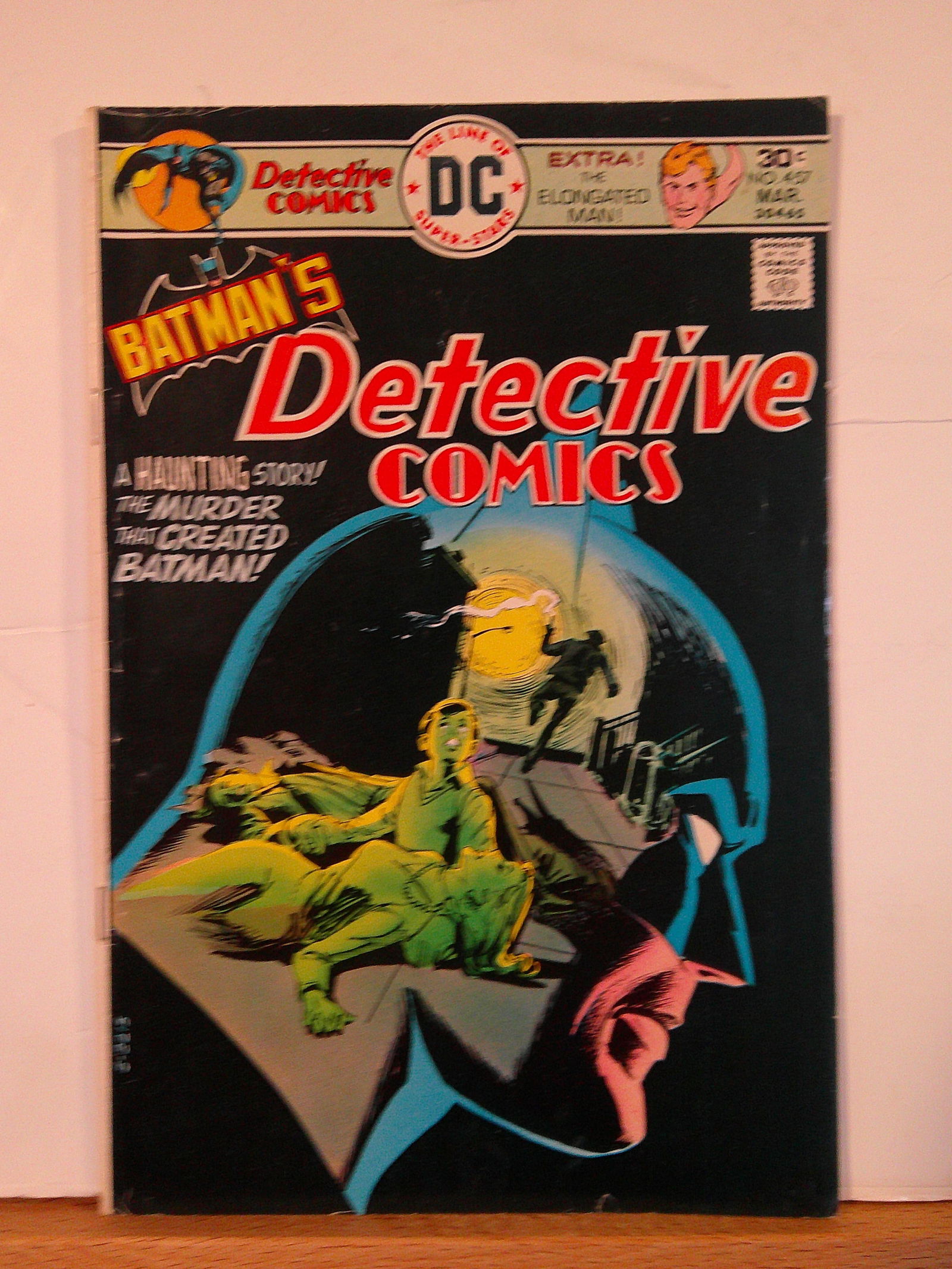 Bat Man Vintage DC Comic Book: 1976 March #457 1st Appearance of Dr. Leslie Thompkins (1 of 4)