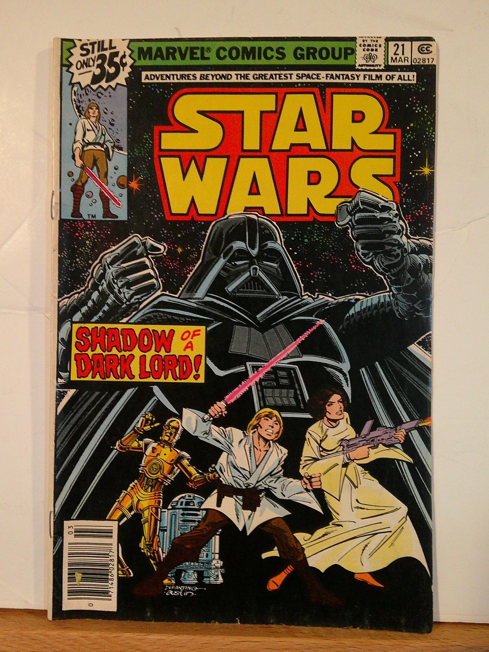Star Wars Vintage Marvel Comic Book: 1979 #21 (1 of 4)