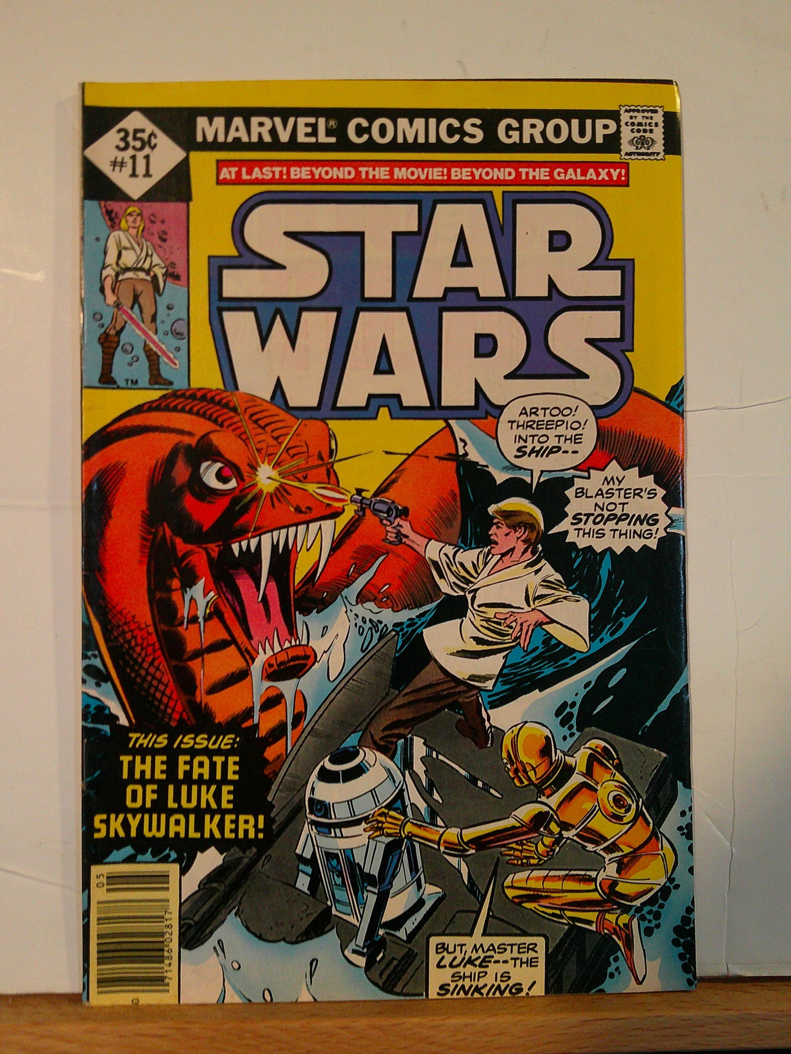 Star Wars Vintage Marvel Comic Book: 1978 #11 (1 of 4)