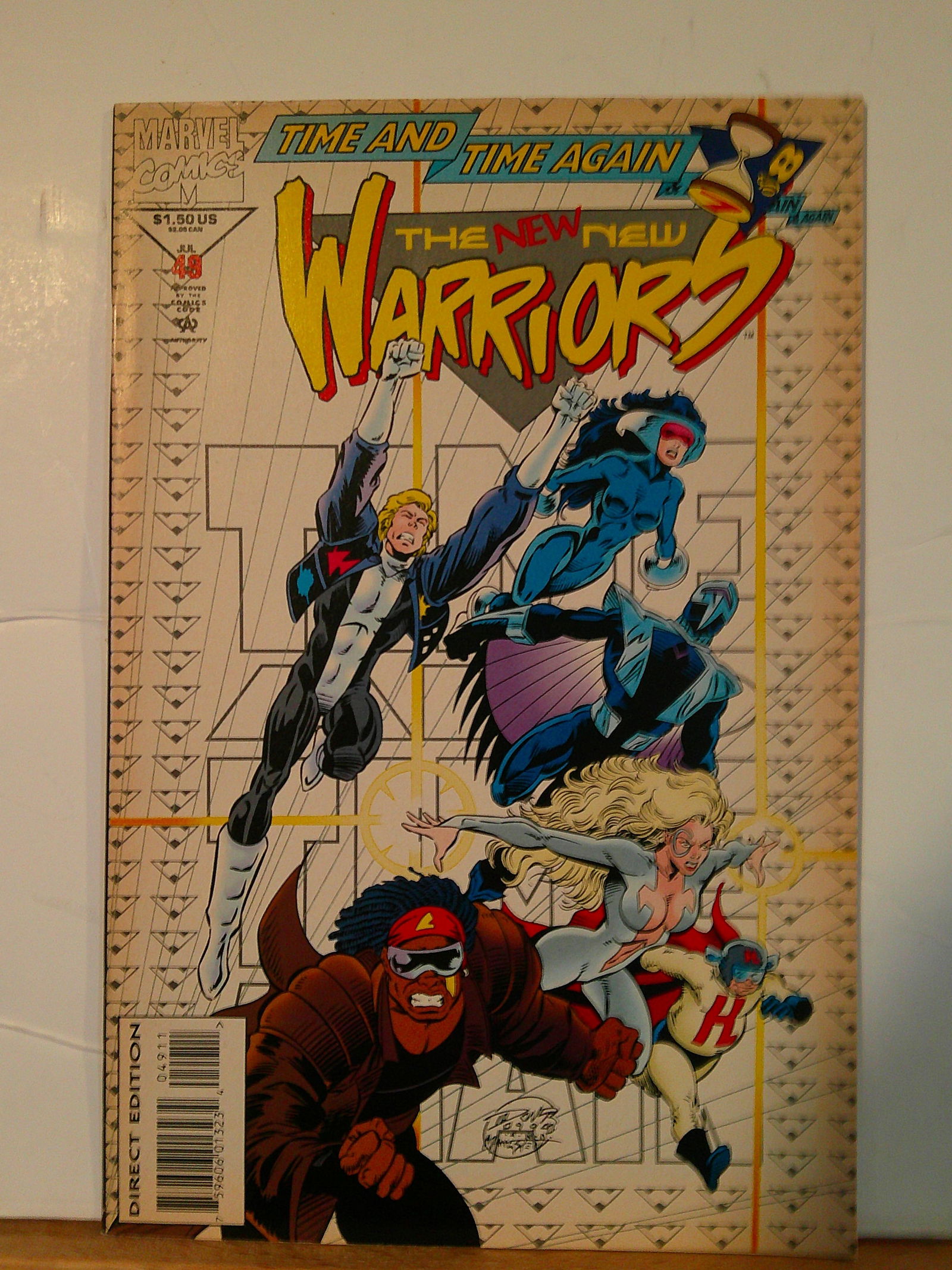 The New Warriors Vintage Marvel Comic Book: 1994 #49 (1 of 4)