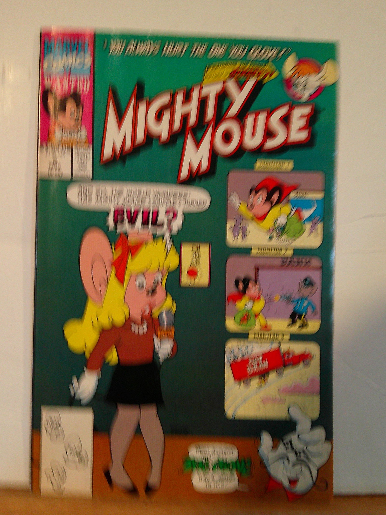Mighty Mouse Vintage Marvel Comic Book: 1990 November #2 (1 of 4)