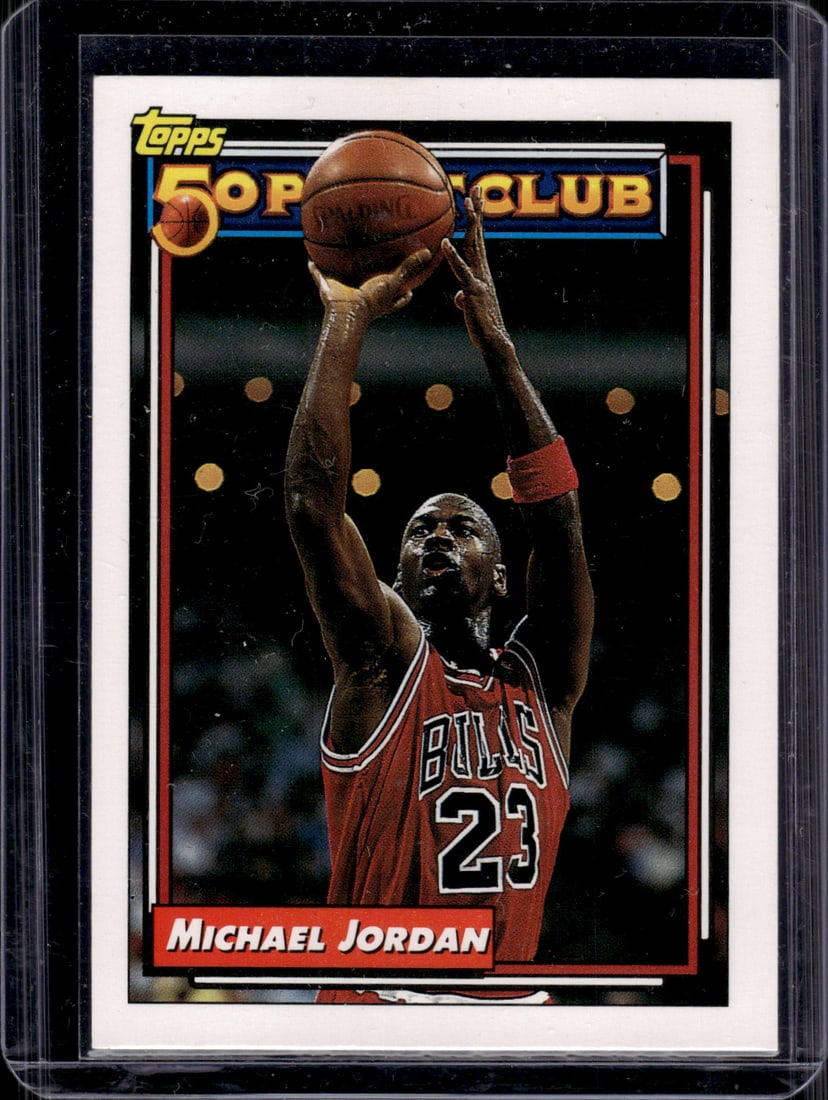 Michael Jordan 50 Point Club 1993-94 Topps #205 Chicago Bulls (1 of 2)