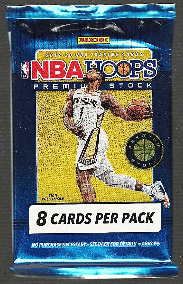 2019-20 Panini NBA Hoops Premium Stock Blaster Box Pack - RC's: Zion Williamson & Ja Morant (1 of 1)