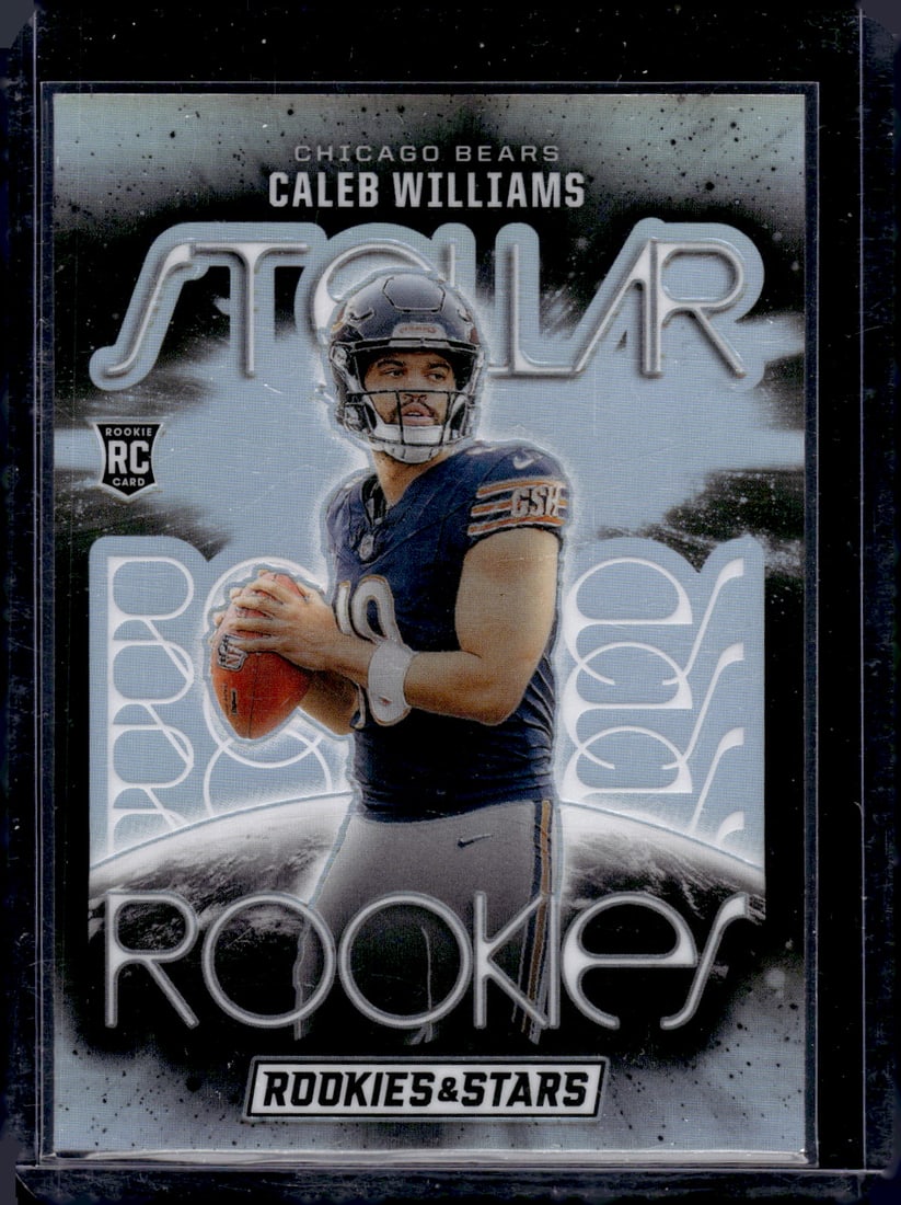 Caleb Williams Stellar Rookies Silver Prizm 2024 Rookies & Stars #SR-CWS Chicago Bears: Panini Select, Prizm, Mosaic, Contenders, Zenith, Phoenix, Illusions, Absolute, Rookie NFL Sports Trading Cards, SP, SSP, Cards, Football Cards for Sale Near Me, Superbowl & Hall of Fame Player Cards,