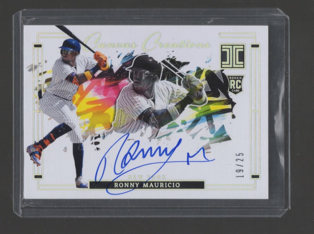 Ronny Mauricio Rookie Auto /25 2024 Impeccable #CCS-RM New York Mets (1 of 2)