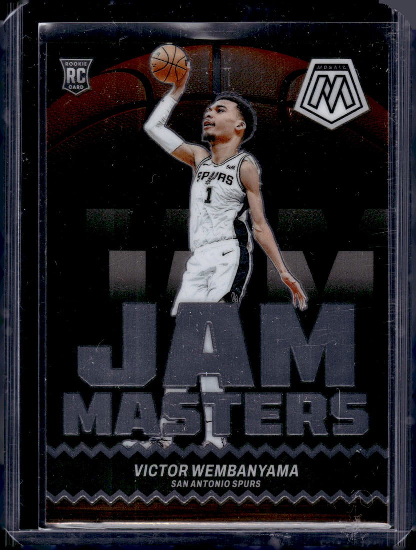 Victor Wembanyama Rookie Card Jam Masters 2023-24 Mosaic #3 San Antonio Spurs (1 of 2)