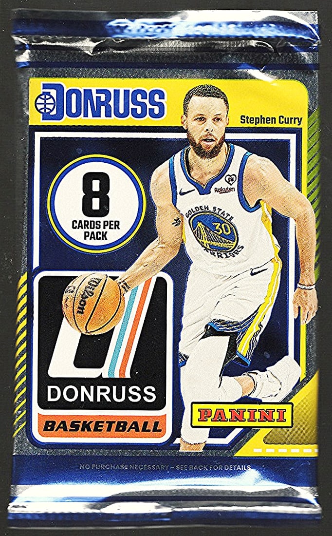 2024-25 Donruss Basketball Cards RETAIL BOX PACK Sports Cards NBA Trading Cards Steph Curry: Donruss Basketball NBA Trading & Sports Cards, Stephon Castle Rookie Card, Victor Wembanyama, Jayson Tatum, Jalen Brunson, Shai Gilgeous-Alexander, Anthony Edwards, Steph Curry, Sports Cards for Sale 