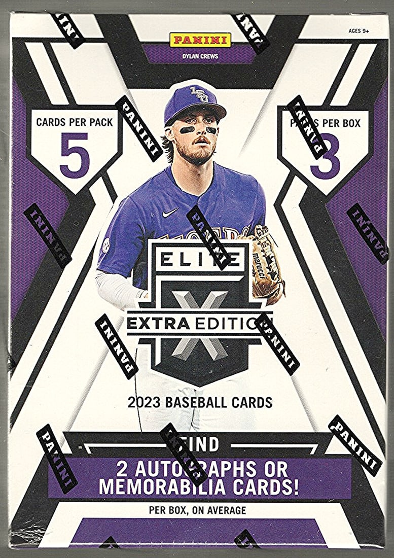 Panini 2023 Elite Extra Edition Baseball BLASTER BOX - MLB Trading Cards (1 of 1)