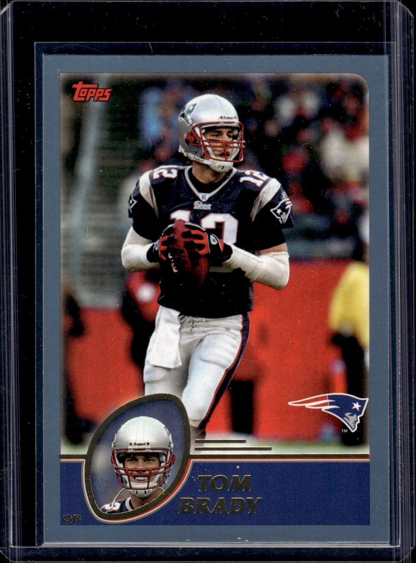 Tom Brady 2003 Topps #258 New England Patriots (1 of 2)
