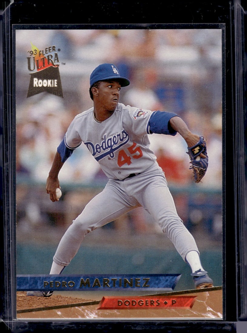 Pedro Martinez Rookie Card 1993 Fleer Ultra #57 Los Angeles Dodgers (1 of 2)
