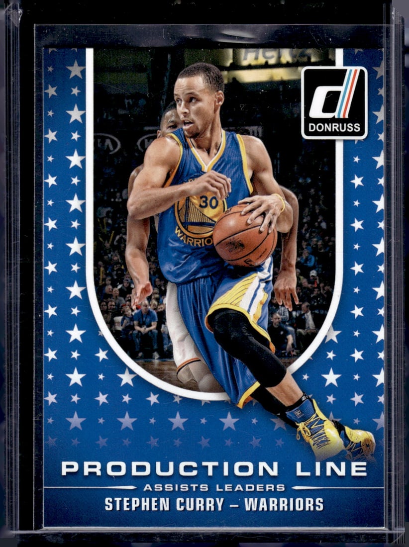 Stephen Curry Production Line 2014-15 Donruss #6 Golden State Warriors: Donruss Optic Basketball NBA Sports & Trading Cards, SP, SSP, NBA Championship & Hall of Fame Player Cards, Valuable Auction Memorabilia Lots Sold On Line, Sports Cards for Sale Near Me