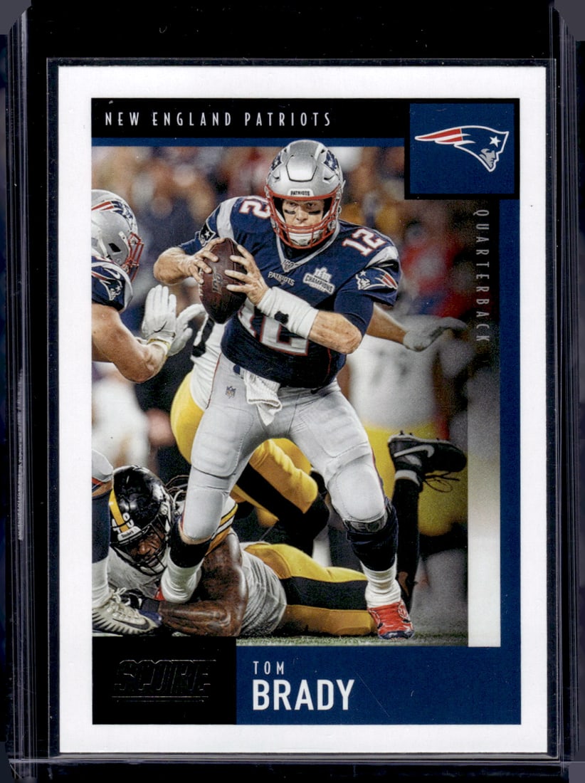 Tom Brady 2020 Score #24 New England Patriots (1 of 2)