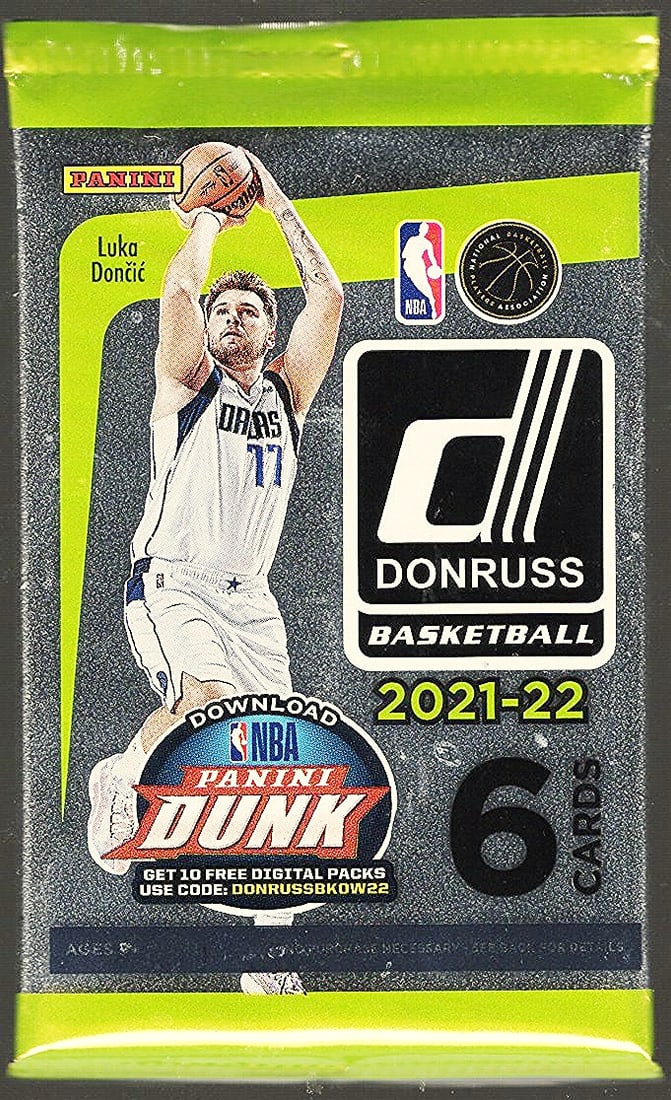 2021 Donruss Basketball Jumbo Mega Box Pack - RC's: Cade Cunningham, Scottie Barnes, Sengun (1 of 1)